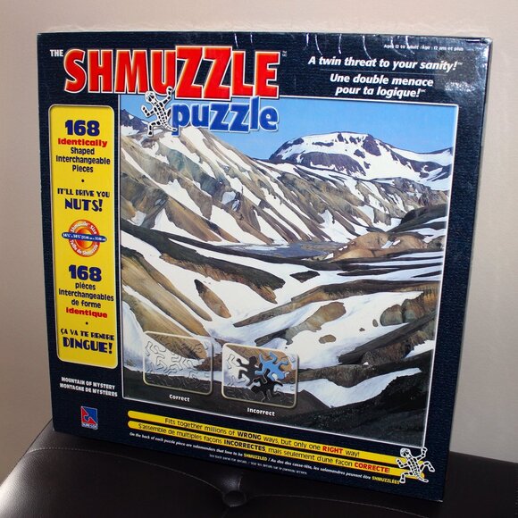 3/$88❤️sealed vintage 2004 SHMUZZLE PUZZLE Mountain Of Mystery puzzle Madness! - Picture 1 of 7